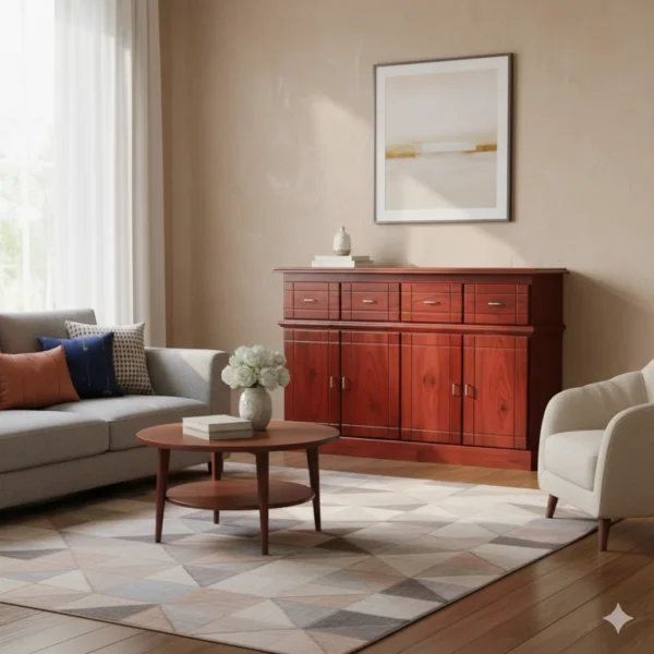 Multipurpose Biggest MDF Side Table 42×62×21