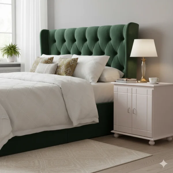 Multipurpose Medium MDF Side Table 30×28×12