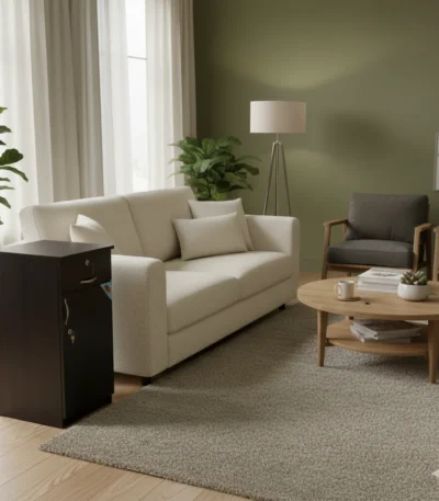 Particle Board Side Table 30×16×16