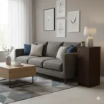 Particle Board Side Table 48×18×16