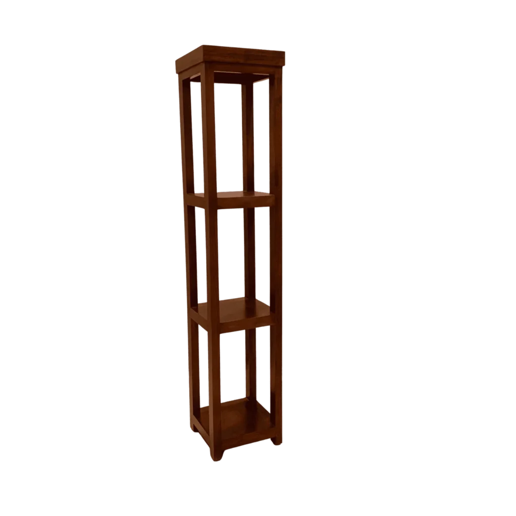 4 Tier Acacia Corner Stand