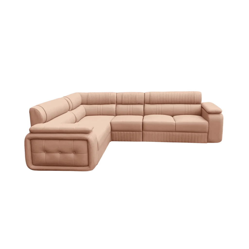 Belgium Full Cover Corner Sofa Set 2+2+1 for living room