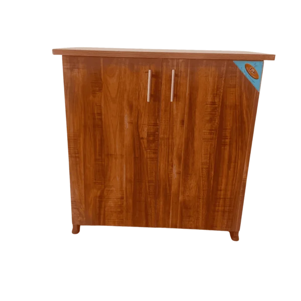 Closed 2 Door Particle Board Shoe Stand