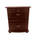 2 Drawers MDF Side Table 20×16×16