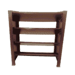 Open 4 Tier Particle Board Shoe Stand