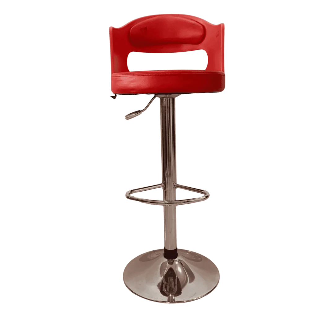 Amica metal bar stool for kitchen counter and home bar seating