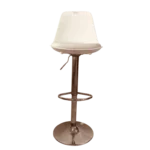 Roundo metal bar stool for kitchen counter and home bar seating