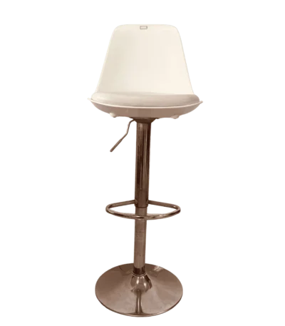 Roundo metal bar stool for kitchen counter and home bar seating