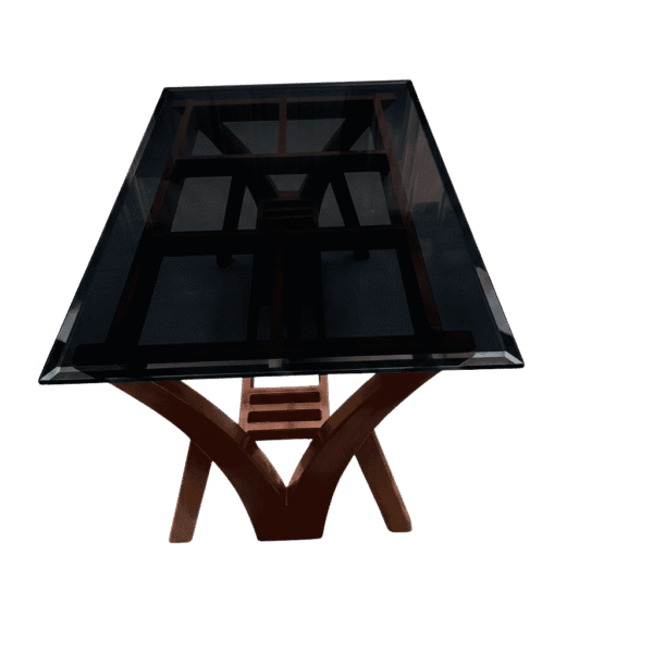 V Base Dining Table