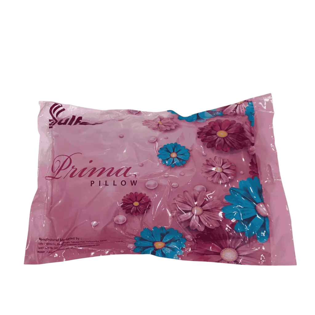 Soft Prima sulfex pillow for restful sleep and proper head support