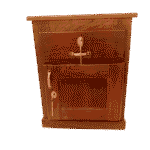 1 Draw 1 Door Teak Side Table