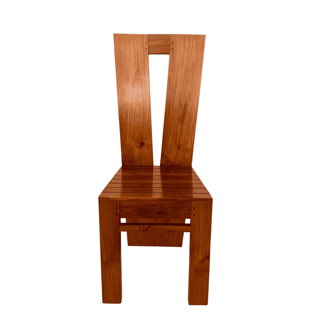 V Teak Palaka Dining Chair