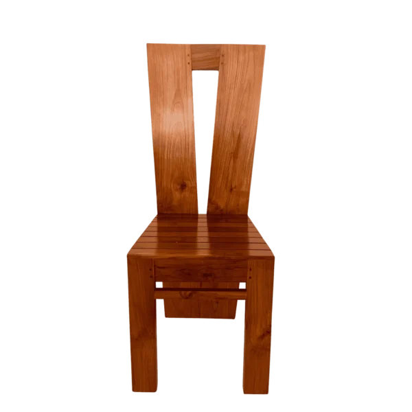 V Teak Palaka Dining Chair