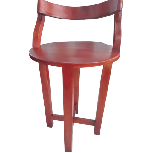 Manchiyam wood bar stool for kitchen counter and home bar seating
