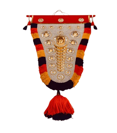 3.5 ft Gold and Silver Nettipattam