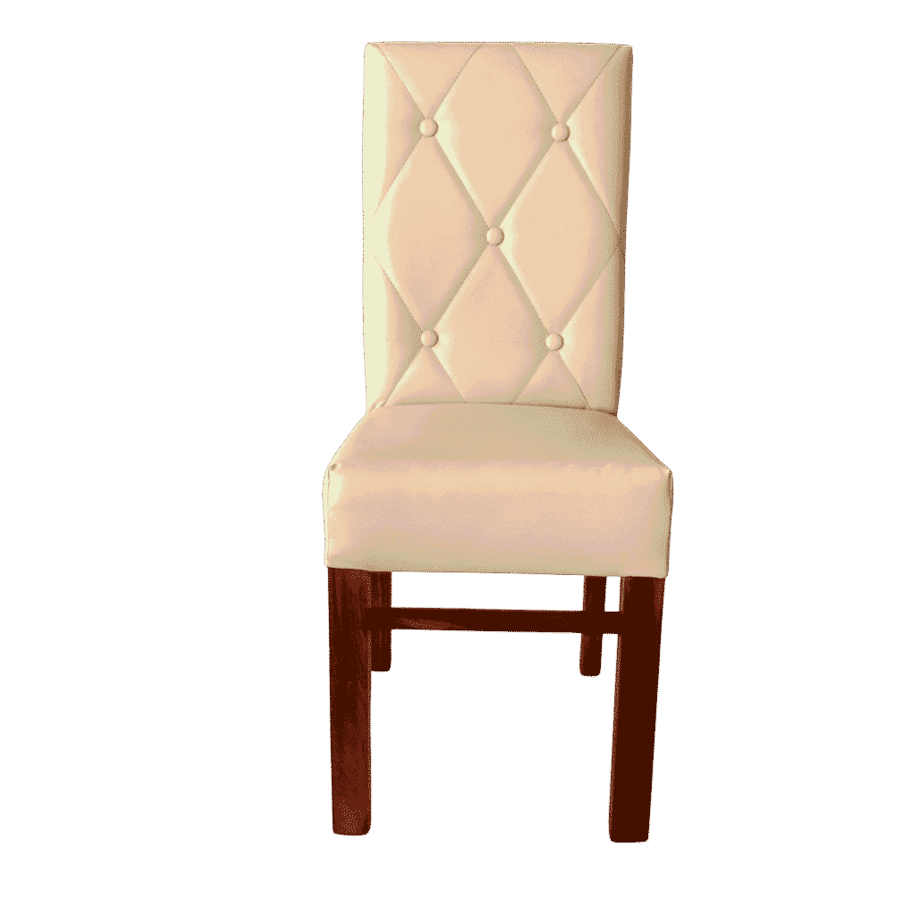 Diamond Cushion Acacia Dining Chair