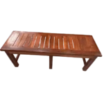 Reeper Bare Teak Dinning Bench 5×3