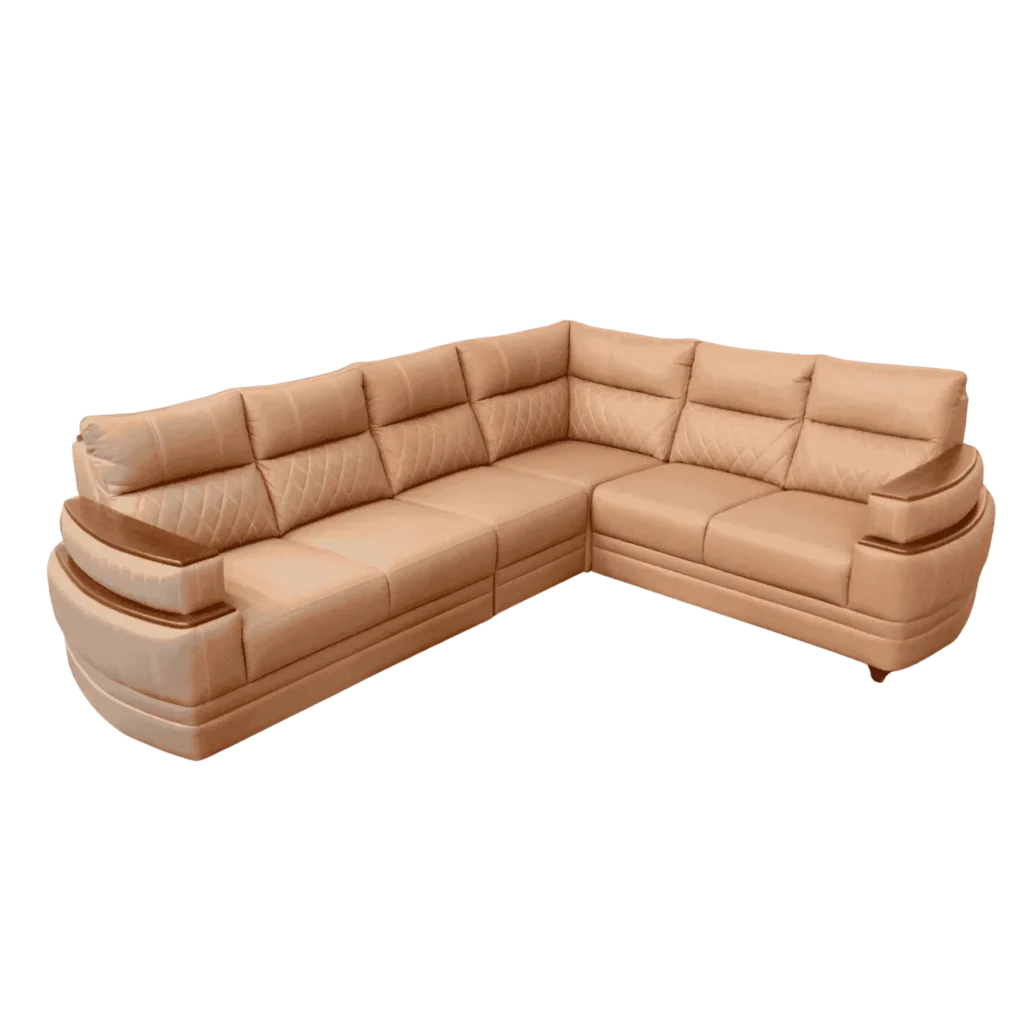 Scotlanda Full Cover Corner Sofa Set 2+2+1 for modern living room interiors