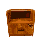 Woodra particle board side table modern home furniture