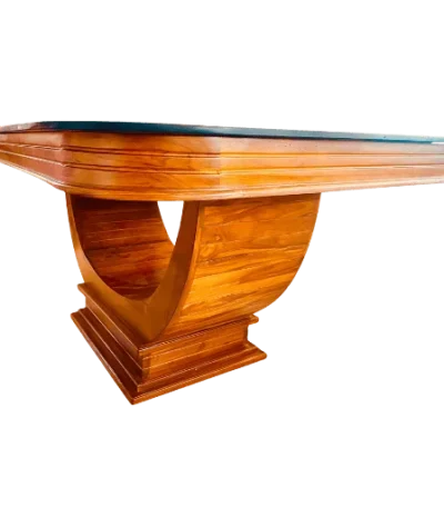 Vanji Teak Dining Table 6×3.5 for spacious traditional dining rooms