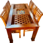 Biscuit Katta Acacia Dining Table