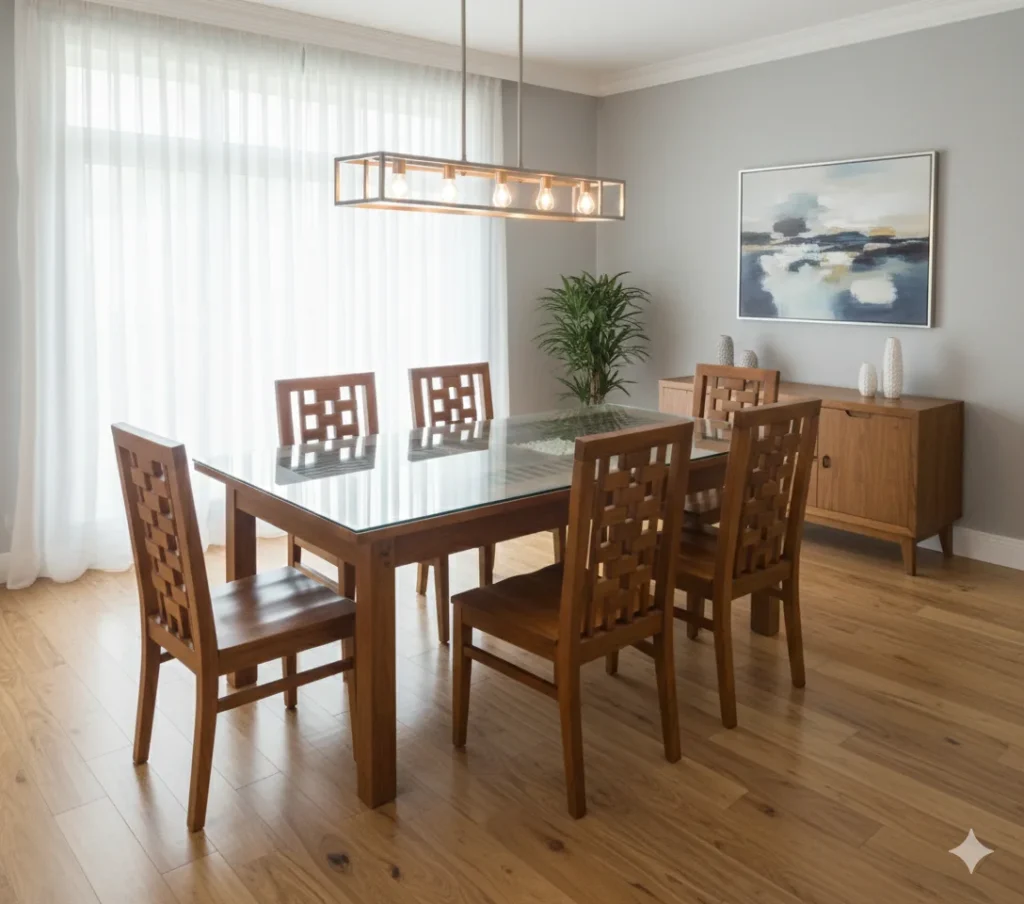 Reeper Acacia Dinning Table 6×3