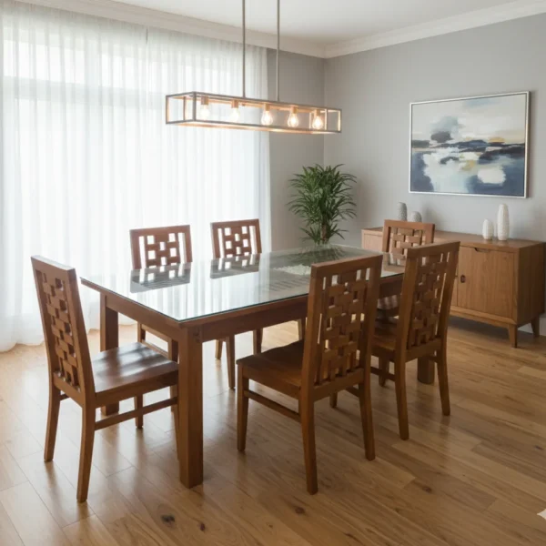 Reeper Acacia Dinning Table 6×3