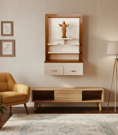 Blanc 4 tier MDF Roopakoodu