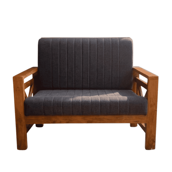 CrossArm Teak Sofa Set