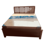 Long Orchid Teak 4 ft Double Cot