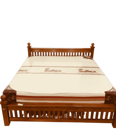 Dome Reeper Teak Cot 6 ft King Size