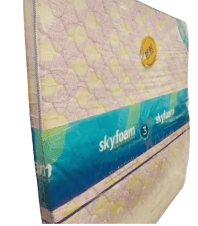 Foam Skyfoam Mattress 6 ft King Size 75×72×4 for comfortable sleep