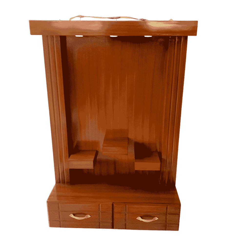 Althar 3 tier MDF roopakoodu for home altar decor