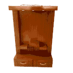 Althar 3 tier MDF roopakoodu for home altar decor