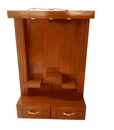 Althar 3 tier MDF roopakoodu for home altar decor