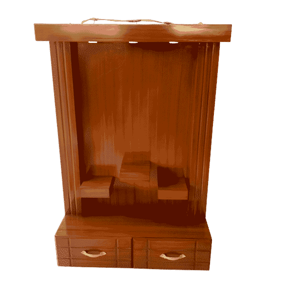 Althar 3 tier MDF roopakoodu for home altar decor