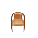 ClassicArc Teak Cushion Chair for home interiors and sitout