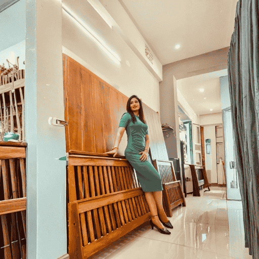 Reeper Teak Cot 6 ft King Size