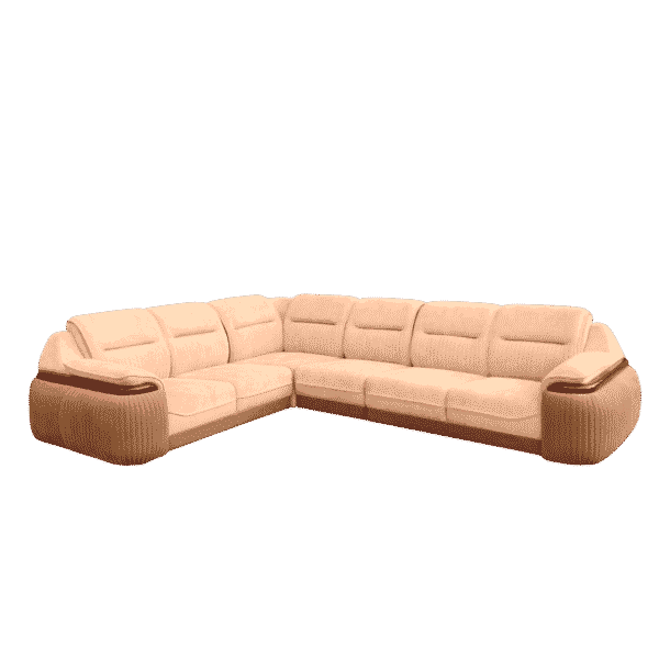 Zude full cover corner sofa set 2+2+1 for homes