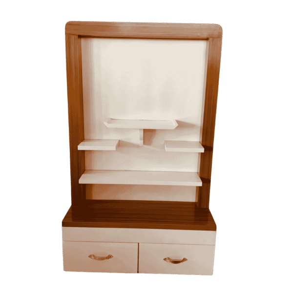 Blanc 4 tier MDF roopakoodu for home altar decor
