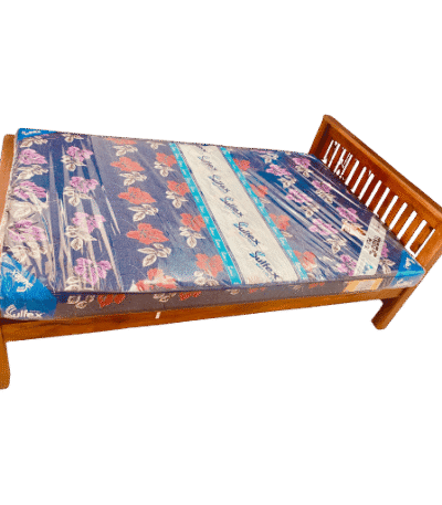 Reeper Teak 3 ft Single Cot for kids room