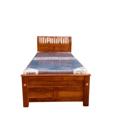 Short Orchid Teak 3 ft Single Cot