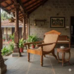 Devasuram Lounge Chair Teak