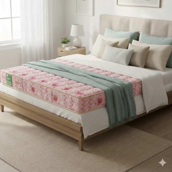 5 ft Queen Size mattress Kerala Coir Sulfex 75×60×4 inches