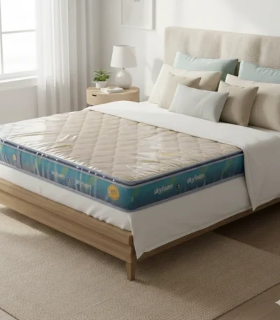 Foam Skyfoam Mattress 6 ft King Size 75×72×4 for comfortable sleep
