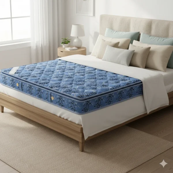 Eco Fibre Sulfex Mattress 6 ft King Size 75×72×5 for comfortable sleep