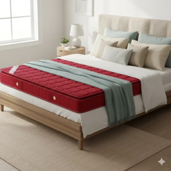 Bennel Bella Spring Sulfex Mattress 5 ft Queen Size 75×60×8 for premium comfort