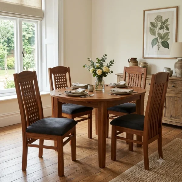 CheckWeave Dining Chair