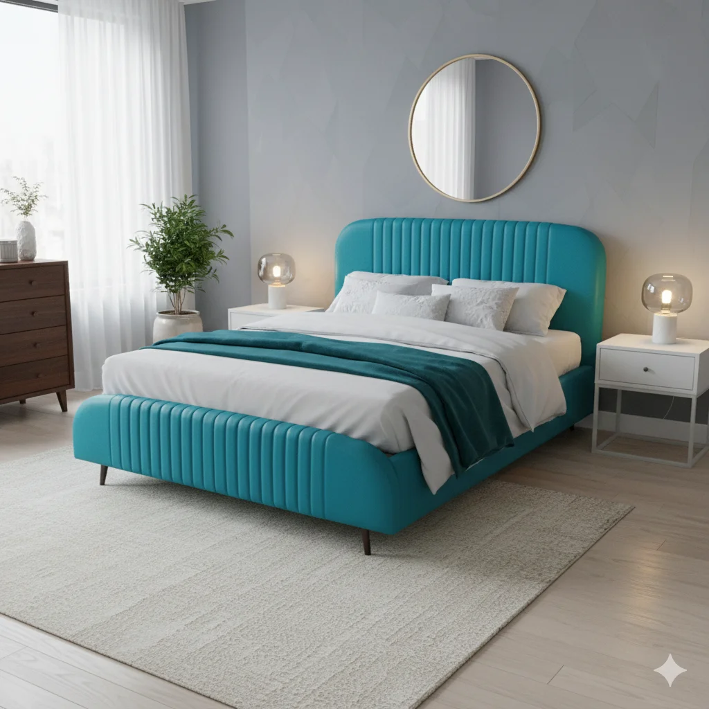 PlushCurve Cushion Mahogany 5ft Queen