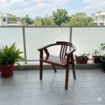 Mission Scissor Teak Sitout Chair